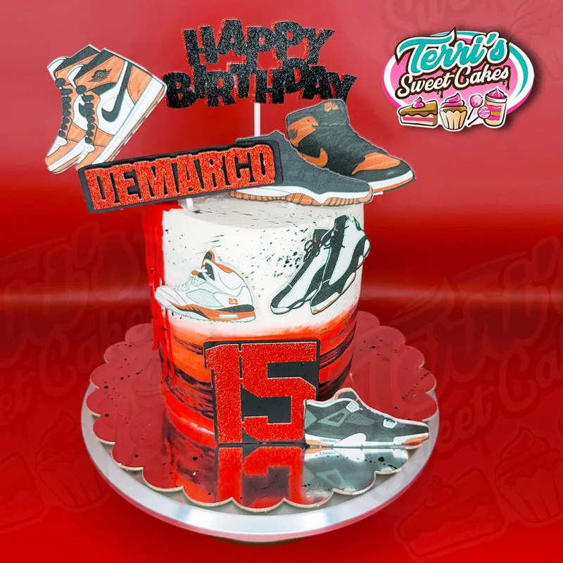 Jordan Shoes Cake