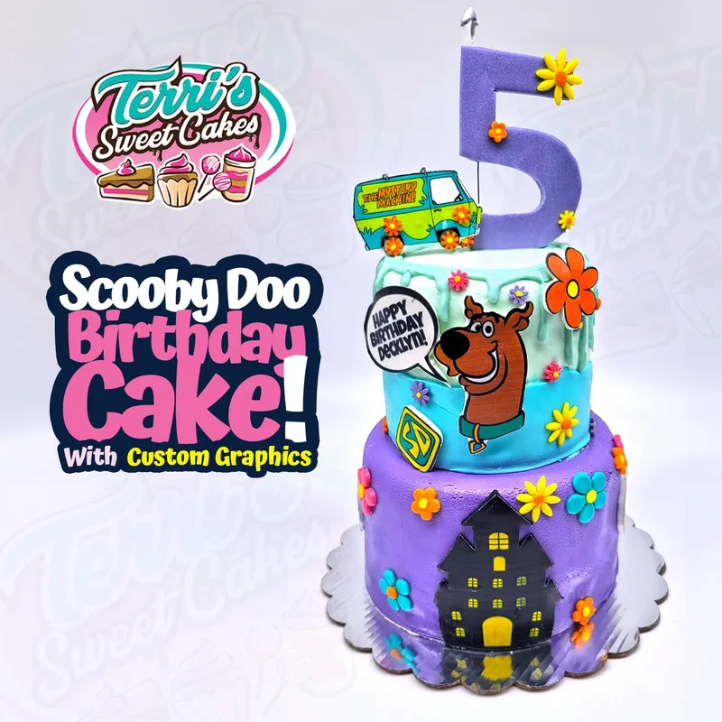 Scooby Doo Birthday Cake