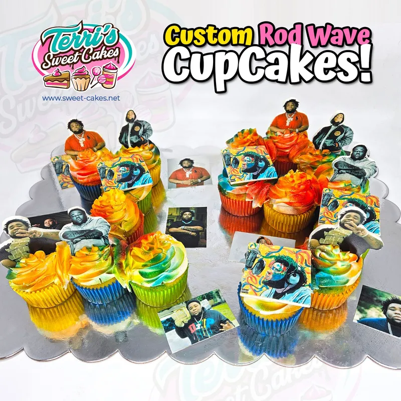 Rod Wave Cupcakes