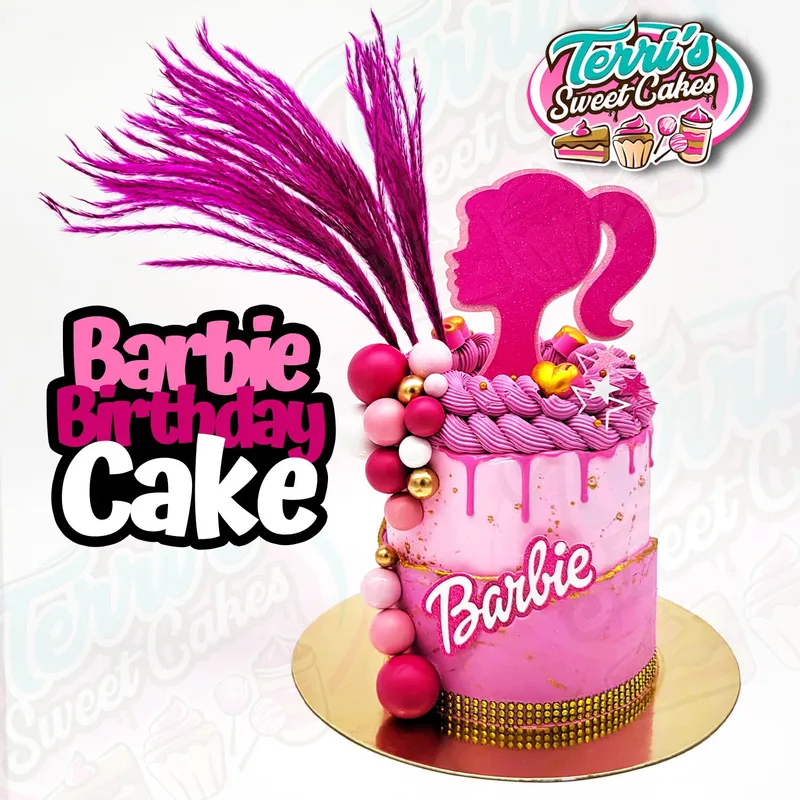Barbie Birthday Cake