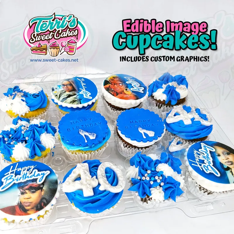 Custom Image Cupcakes